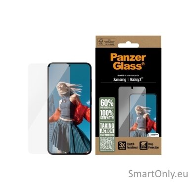 PanzerGlass Screen Protector Samsung Galaxy S25 | Ultra-Wide Fit | PanzerGlass PanzerGlass Screen Protector Samsung Galaxy S25 | Ultra-Wide Fit | PanzerGlass