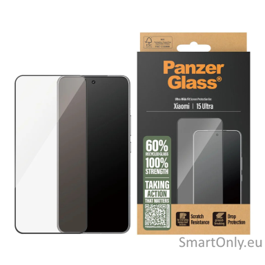 PanzerGlass Screen Protector Xiaomi 15 Ultra|Ultra-Wide Fit