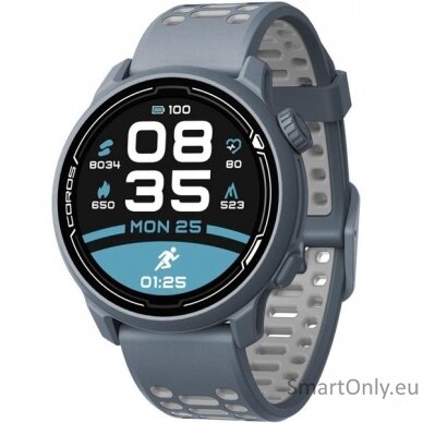 PACE 2 Premium GPS Sport Watch Blue Steel
