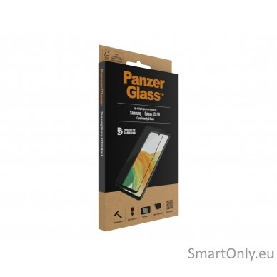 PanzerGlass Samsung, Galaxy A33, Glass, Black, Case Friendly 10
