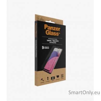 PanzerGlass Samsung, Galaxy A33, Glass, Black, Case Friendly 2