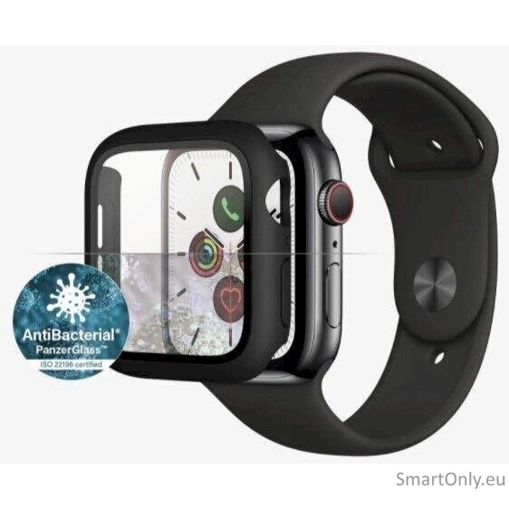PanzerGlass™ Screen Protector Full Body Apple Watch Series 4 | 5 | 6 | SE 40mm | Black PanzerGlass™ Screen Protector Full Body Apple Watch Series 4 | 5 | 6 | SE 40mm | Black