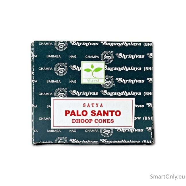 Palo Santo kūginiai smilkalai Satya 1 Palo Santo kūginiai smilkalai Satya 1
