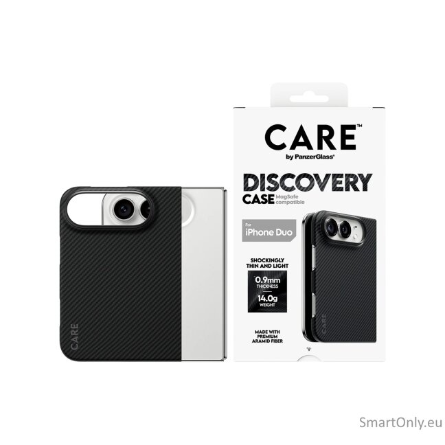 PanzerGlass Discovery Case | Back cover | Apple | iPhone 2026 Fold | Recycled plastic | Black 4
