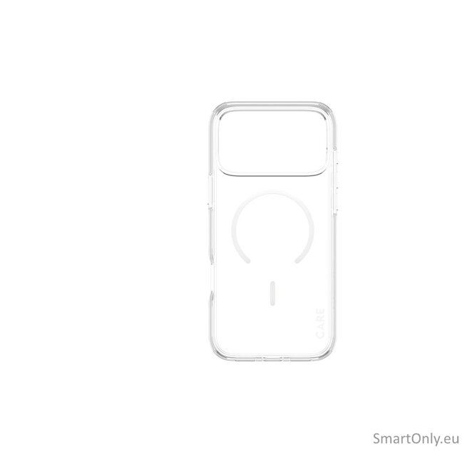 PanzerGlass Flagship Case | Back cover | Apple | iPhone 17 Pro Max | Recycled plastic | Transparent | Urban Explorer w. White MagSafe 5 PanzerGlass Flagship Case | Back cover | Apple | iPhone 17 Pro Max | Recycled plastic | Transparent | Urban Explorer w. White MagSafe 5