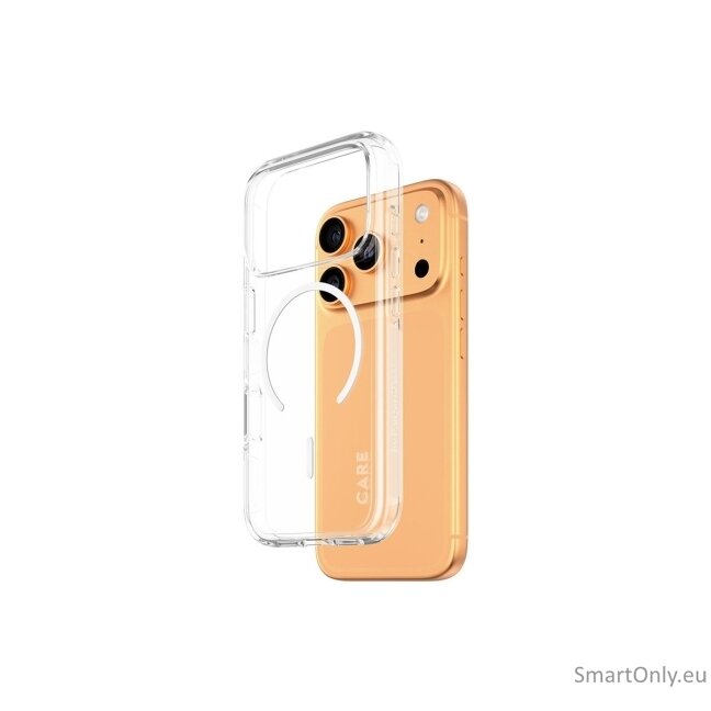 PanzerGlass Flagship Case | Back cover | Apple | iPhone 17 Pro | Recycled plastic | Transparent | Urban Explorer w. White MagSafe 4 PanzerGlass Flagship Case | Back cover | Apple | iPhone 17 Pro | Recycled plastic | Transparent | Urban Explorer w. White MagSafe 4