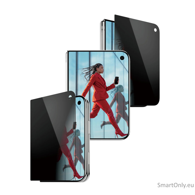 PanzerGlass Privacy w. EasyAligner | Screen protector | Apple | iPhone Duo | Glass | Transparent 1