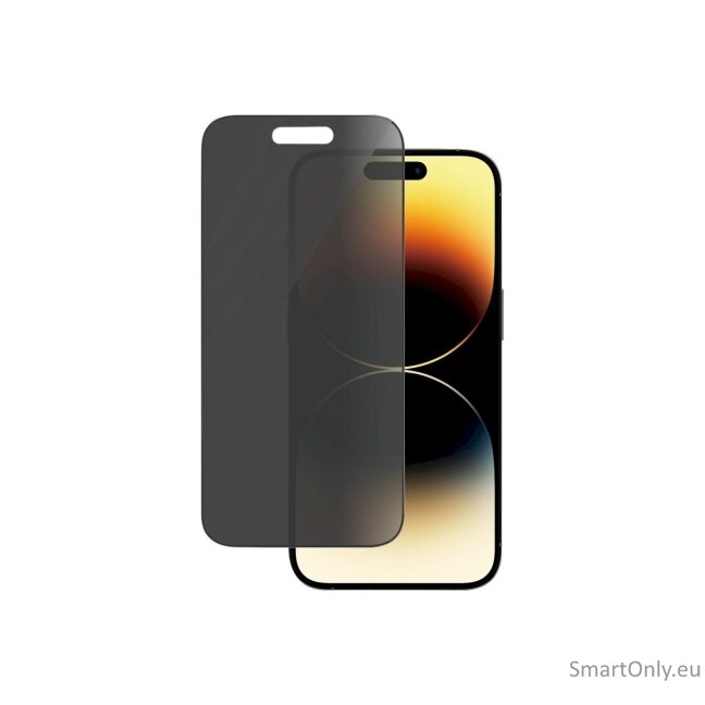 PanzerGlass Screen protector, Apple, iPhone 14 Pro, Glass, Black, Privacy 6 PanzerGlass Screen protector, Apple, iPhone 14 Pro, Glass, Black, Privacy 6