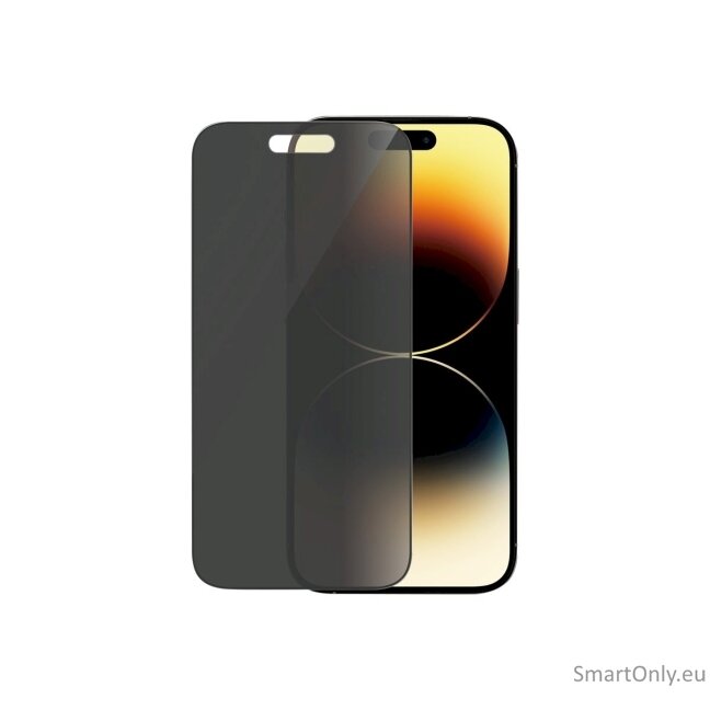 PanzerGlass Screen protector, Apple, iPhone 14 Pro, Glass, Black, Privacy 7 PanzerGlass Screen protector, Apple, iPhone 14 Pro, Glass, Black, Privacy 7