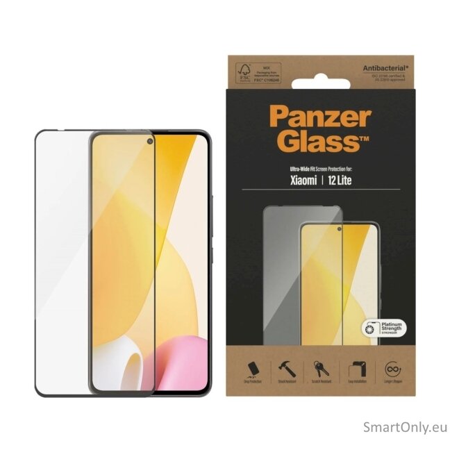 PanzerGlass Screen protector, Xiaomi,  12 Lite, Case friendly 2