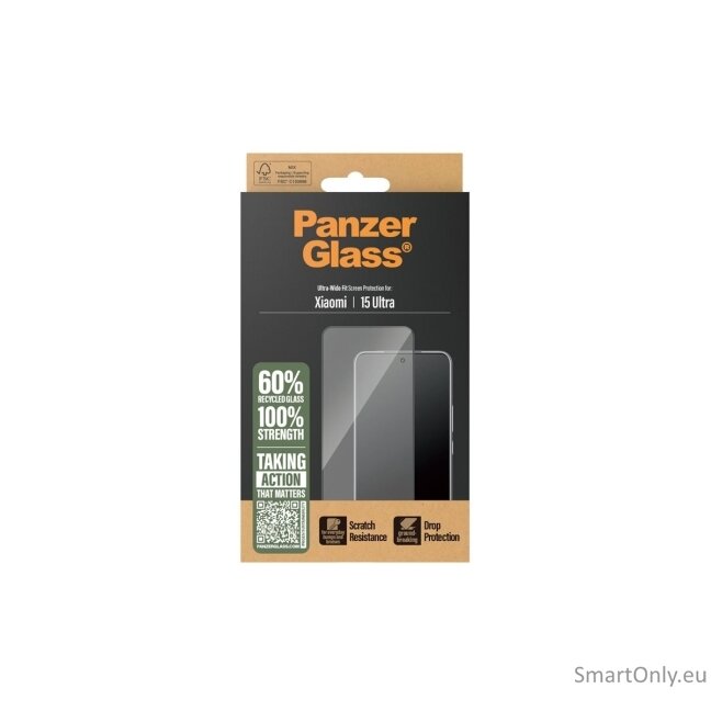PanzerGlass Screen Protector Xiaomi 15 Ultra|Ultra-Wide Fit 6 PanzerGlass Screen Protector Xiaomi 15 Ultra|Ultra-Wide Fit 6