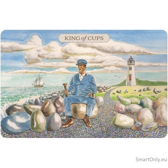 Pastoral Tarot Kortų ir knygos rinkinys US Games Systems 12