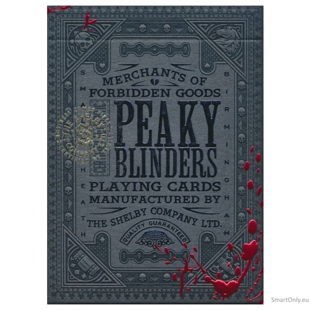 Peaky Blinders žaidimo kortos Theory11 5 Peaky Blinders žaidimo kortos Theory11 5