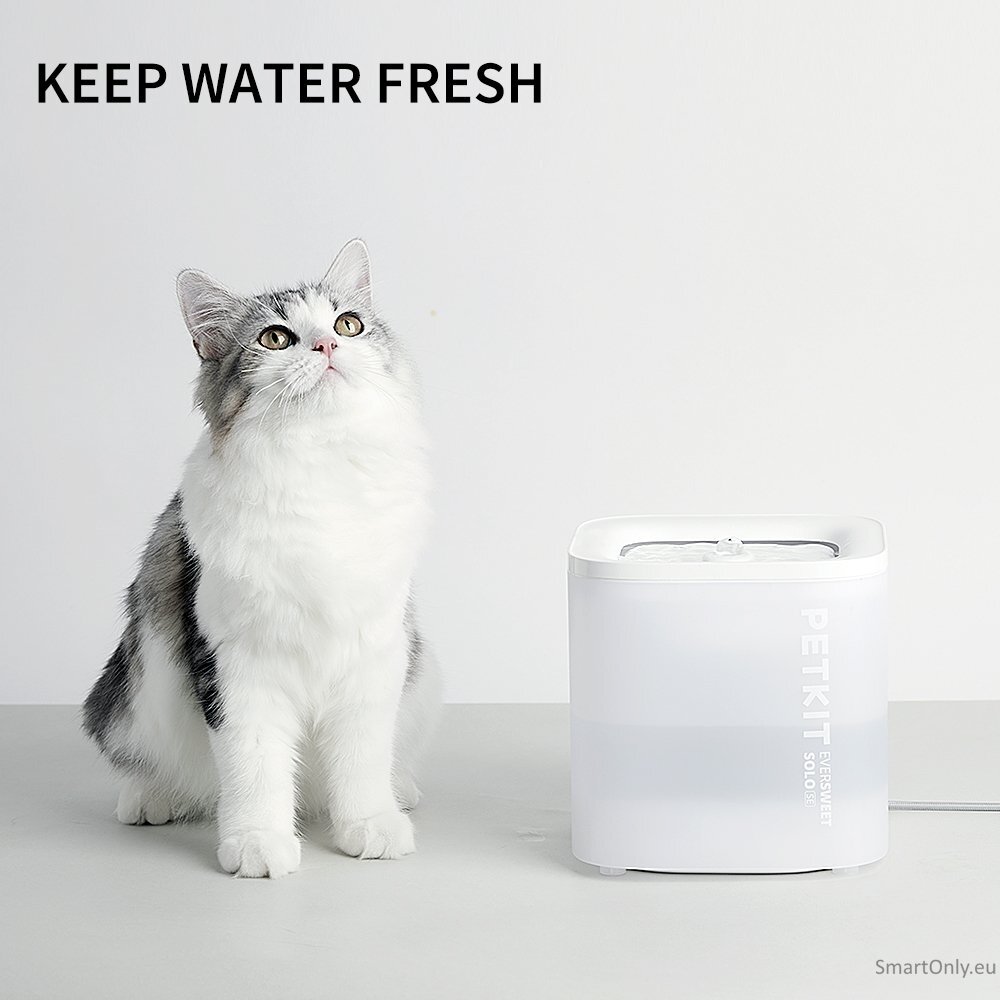 PETKIT | Smart Pet Drinking Fountain | Eversweet Solo SE | Capacity 1.8 L | Filtering | Material Plastic | White 11