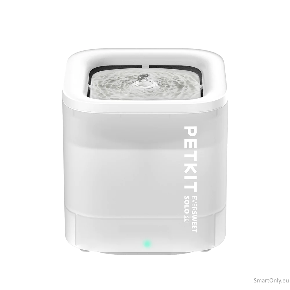PETKIT | Smart Pet Drinking Fountain | Eversweet Solo SE | Capacity 1.8 L | Filtering | Material Plastic | White PETKIT | Smart Pet Drinking Fountain | Eversweet Solo SE | Capacity 1.8 L | Filtering | Material Plastic | White