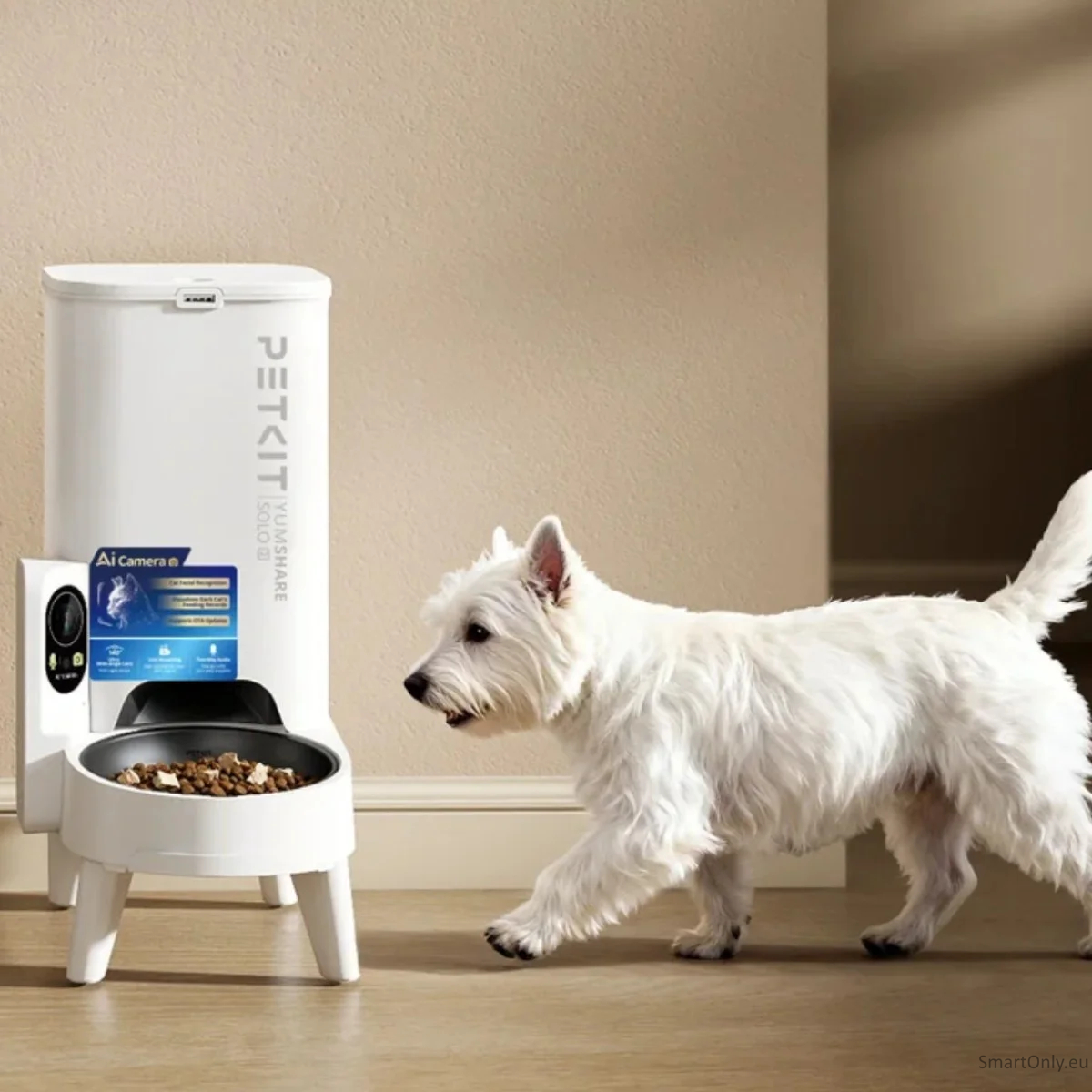 PETKIT P571 2 (D4H-2) YumShare Solo 2 Feeder with camera | Capacity 3 L | Material ABS, 304 stainless steel, Silicone | White 6