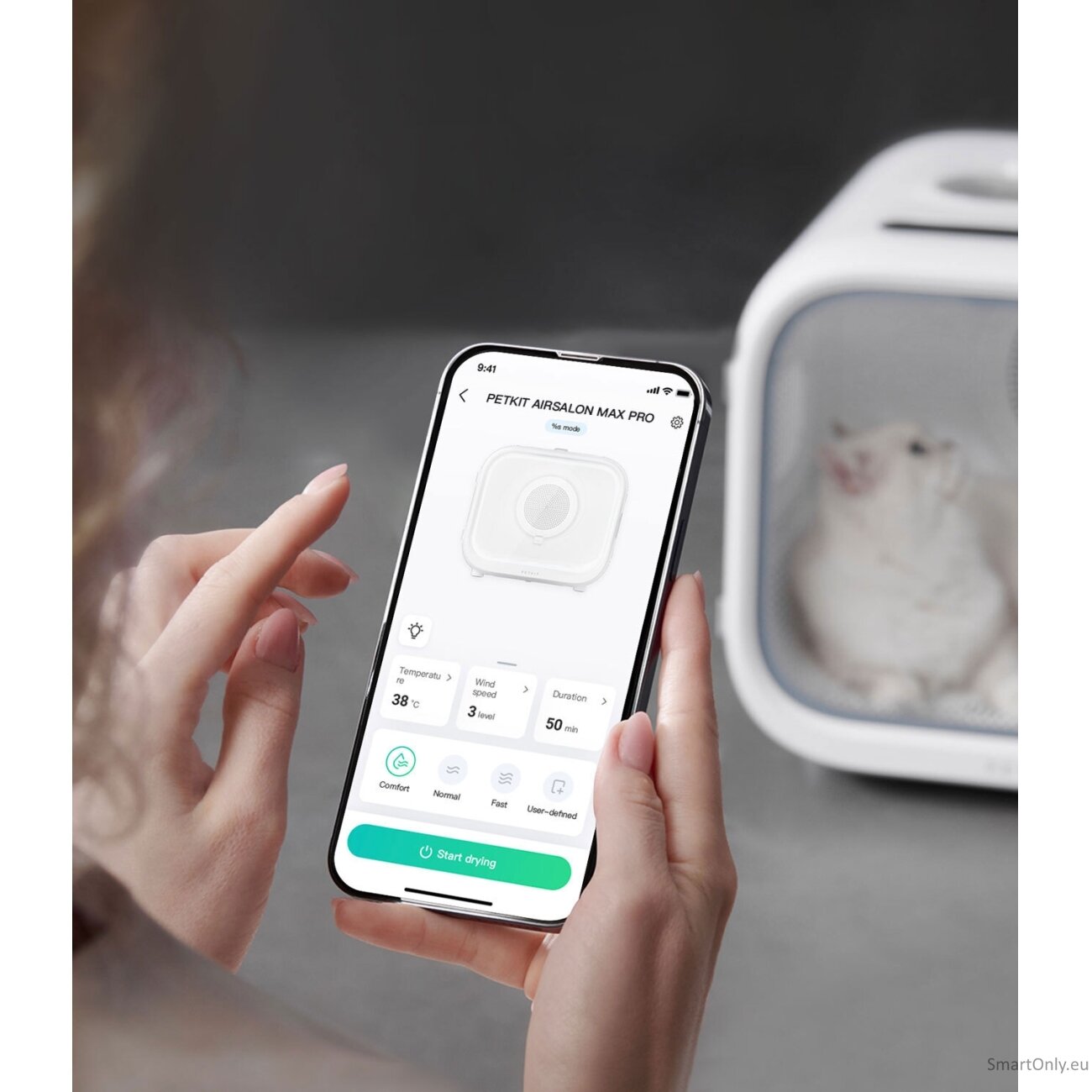 PETKIT | AirSalon Max Pro Smart Pet Dryer | White EU Plug 7