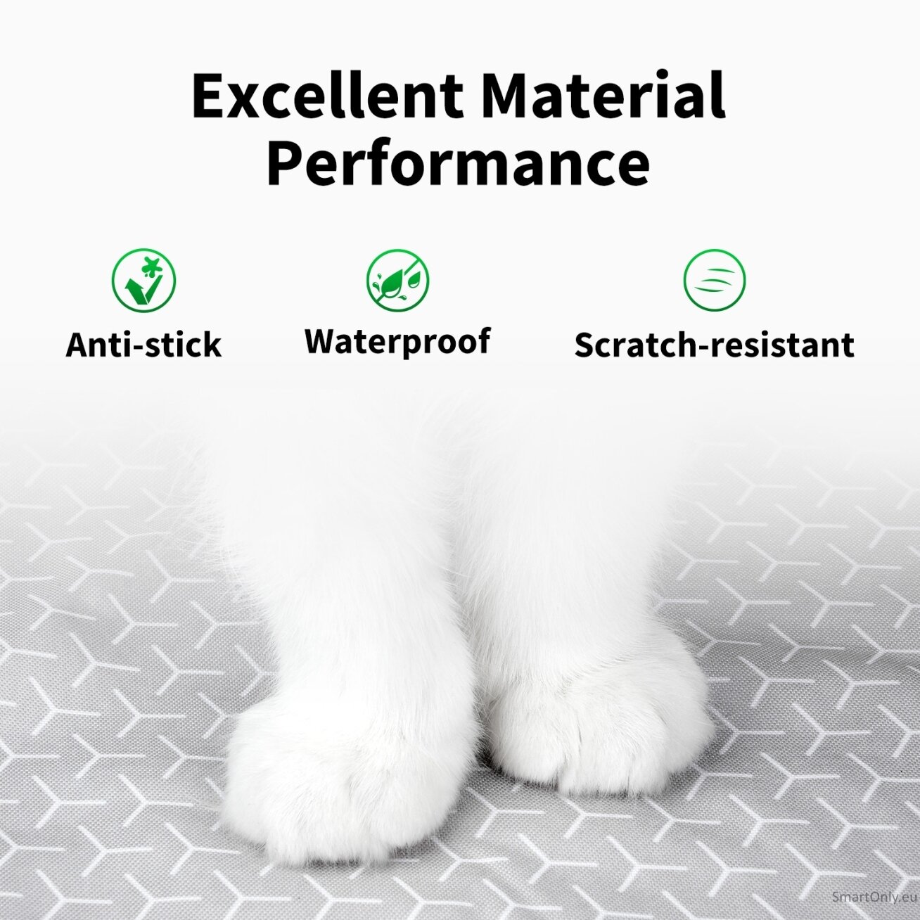 PETKIT High Performance Cat Litter Mat for Pura Max 2, Purobot Max Pro/2, Purobot Max 3 | P99026 | Gray/Green 1