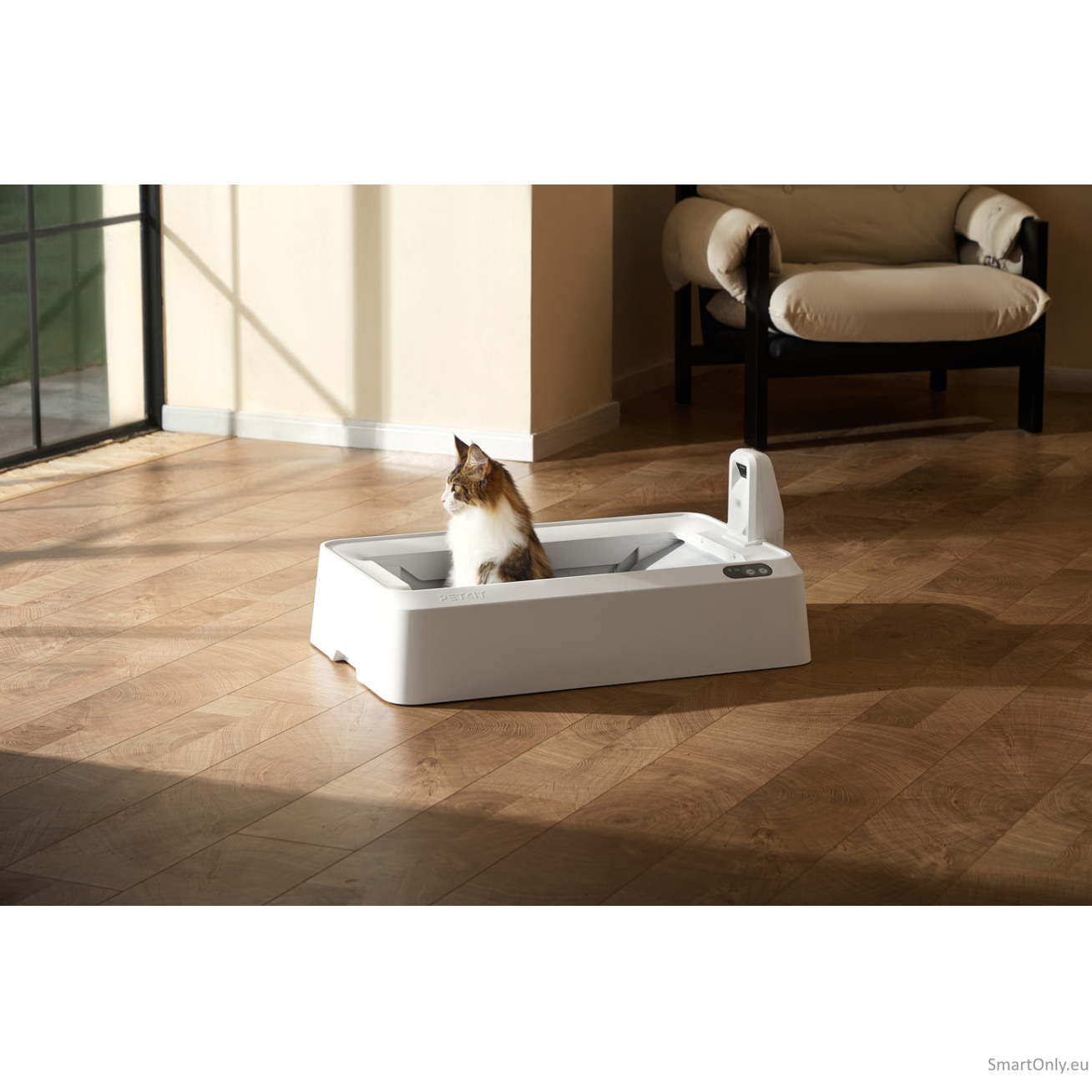 PETKIT Purobot Crystal Duo with Camera Self-Cleaning Cat Litter Box | White 3 PETKIT Purobot Crystal Duo with Camera Self-Cleaning Cat Litter Box | White 3