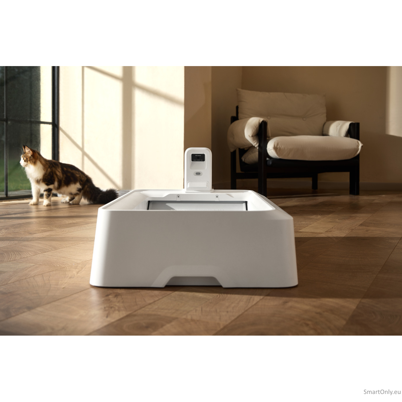 PETKIT Purobot Crystal Duo with Camera Self-Cleaning Cat Litter Box | White 5 PETKIT Purobot Crystal Duo with Camera Self-Cleaning Cat Litter Box | White 5