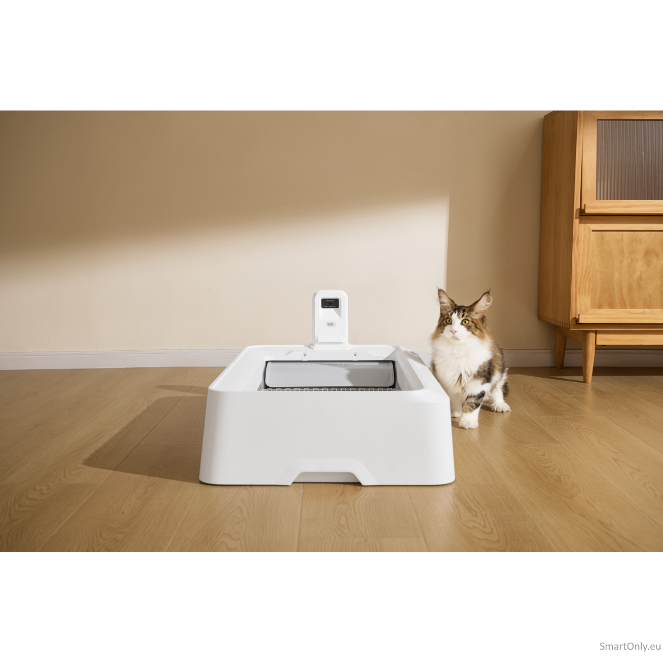 PETKIT Purobot Crystal Duo with Camera Self-Cleaning Cat Litter Box | White 7