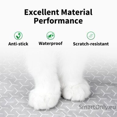 PETKIT High Performance Cat Litter Mat for Pura Max 2, Purobot Max Pro/2, Purobot Max 3 | P99026 | Gray/Green PETKIT High Performance Cat Litter Mat for Pura Max 2, Purobot Max Pro/2, Purobot Max 3 | P99026 | Gray/Green