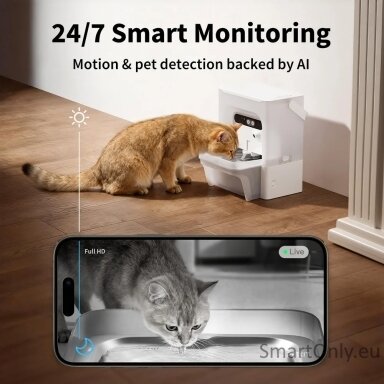 PETKIT Pet Water Fountain with Camera | EverSweet Ultra | Capacity 5 L | Material ABS, 304 Stainless Steel, PP, PPO | White PETKIT Pet Water Fountain with Camera | EverSweet Ultra | Capacity 5 L | Material ABS, 304 Stainless Steel, PP, PPO | White