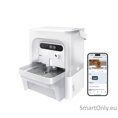 PETKIT Pet Water Fountain with Camera | EverSweet Ultra | Capacity 5 L | Material ABS, 304 Stainless Steel, PP, PPO | White PETKIT Pet Water Fountain with Camera | EverSweet Ultra | Capacity 5 L | Material ABS, 304 Stainless Steel, PP, PPO | White