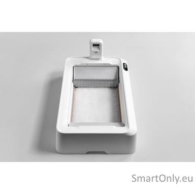 PETKIT Purobot Crystal Duo with Camera Self-Cleaning Cat Litter Box | White