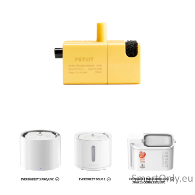 PETKIT Wireless Pump for EVERSWEET Max 2 UVC | Yellow PETKIT Wireless Pump for EVERSWEET Max 2 UVC | Yellow