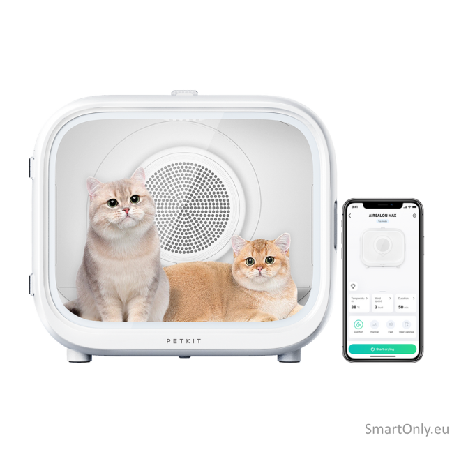PETKIT | AirSalon Max Pro Smart Pet Dryer | White EU Plug 3