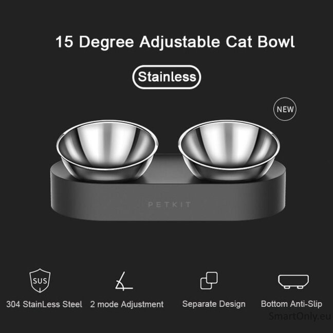 PETKIT | Bowl | Fresh Nano Metal | Capacity 0.48 L | Material ABS/Stainless Steel | Black 5