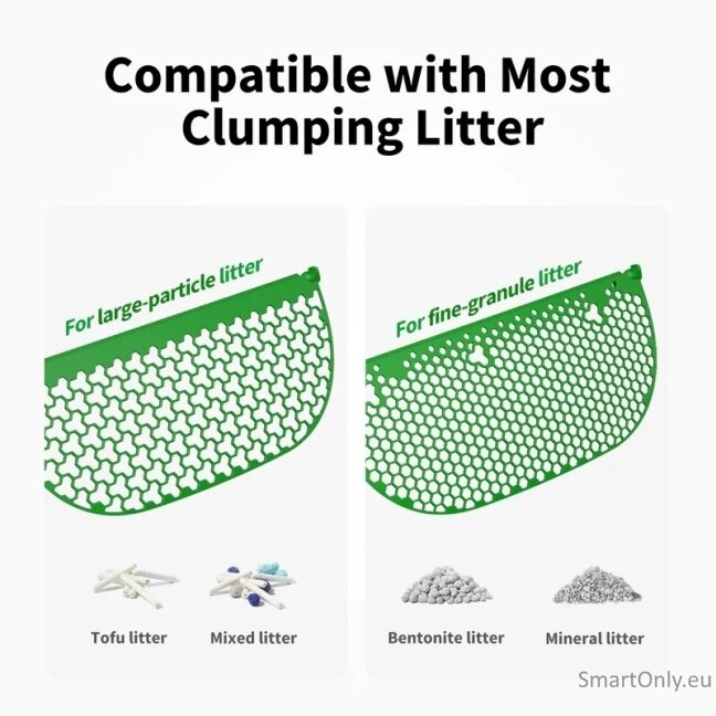 PETKIT PURA MAX 2 Self-Cleaning Cat Litter, Green + Magnetic Cat Litter Remover | P99022 | White 2