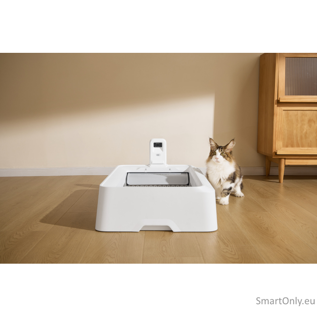 PETKIT Purobot Crystal Duo with Camera Self-Cleaning Cat Litter Box | White 7 PETKIT Purobot Crystal Duo with Camera Self-Cleaning Cat Litter Box | White 7