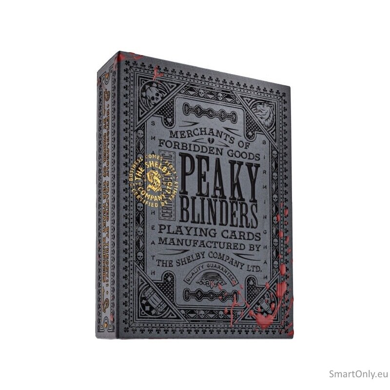 Peaky Blinders žaidimo kortos Theory11 6 Peaky Blinders žaidimo kortos Theory11 6