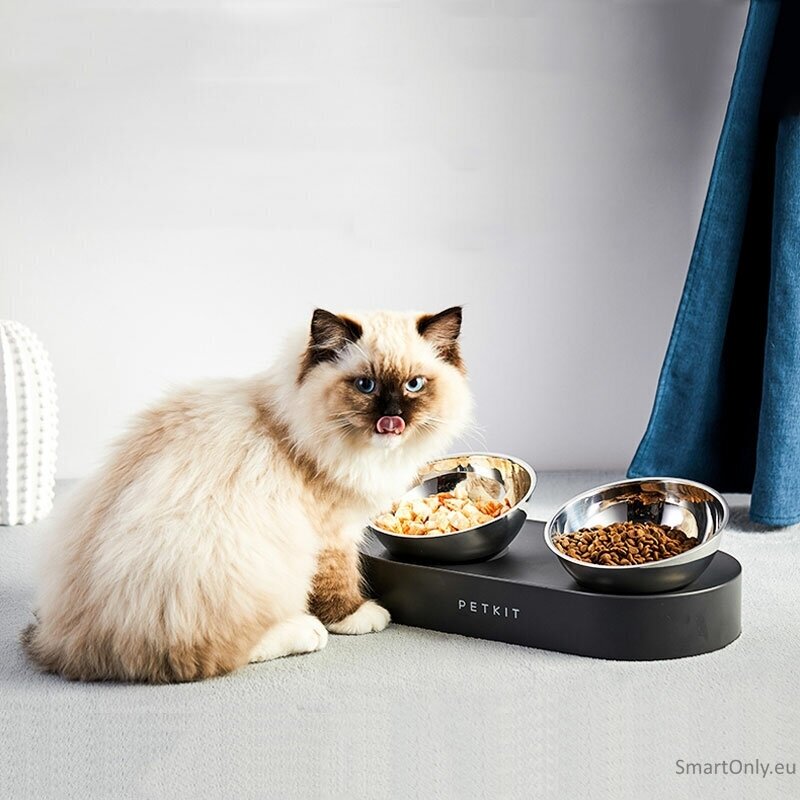 PETKIT | Bowl | Fresh Nano Metal | Capacity 0.48 L | Material ABS/Stainless Steel | Black 4 PETKIT | Bowl | Fresh Nano Metal | Capacity 0.48 L | Material ABS/Stainless Steel | Black 4