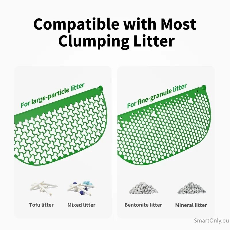 PETKIT Pura Max 2 Mineral Sand Litter, Green + Magnetic Cat Litter Remover | Green 3