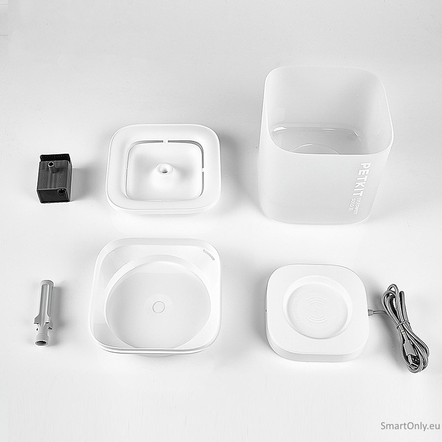 PETKIT | Smart Pet Drinking Fountain | Eversweet Solo SE | Capacity 1.8 L | Filtering | Material Plastic | White 4 PETKIT | Smart Pet Drinking Fountain | Eversweet Solo SE | Capacity 1.8 L | Filtering | Material Plastic | White 4