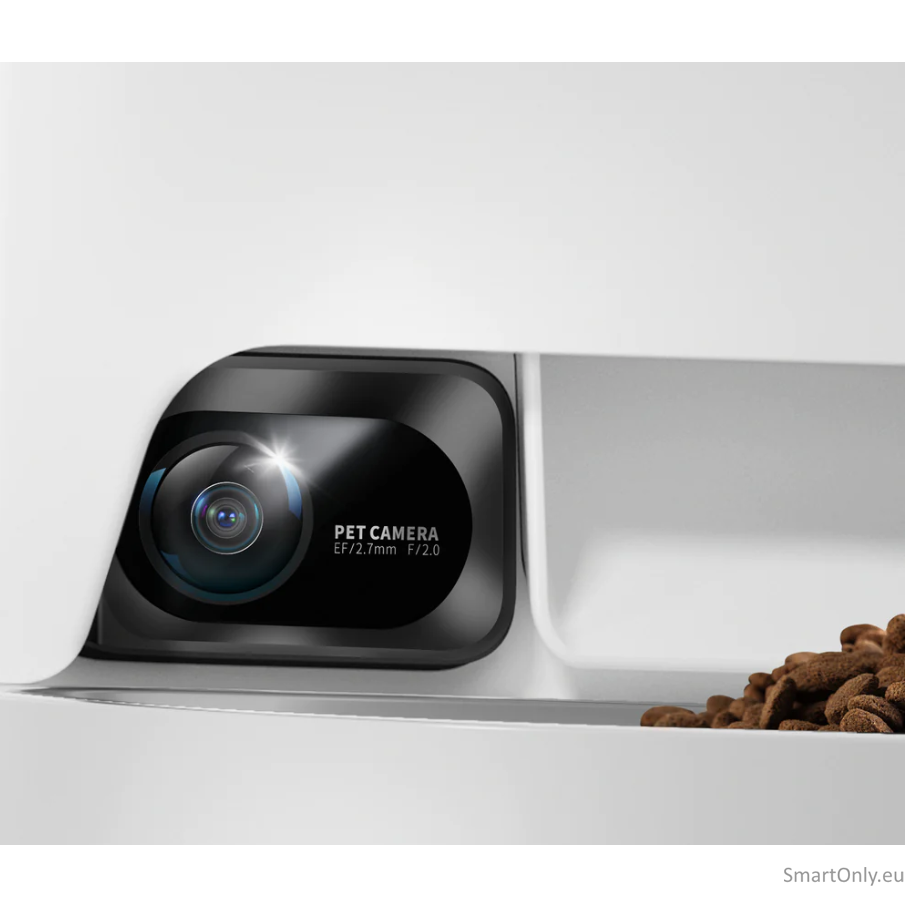 PETKIT | Feeder with Camera | P591 YumShare Dual-hopper | Capacity 2+3 L | White 2