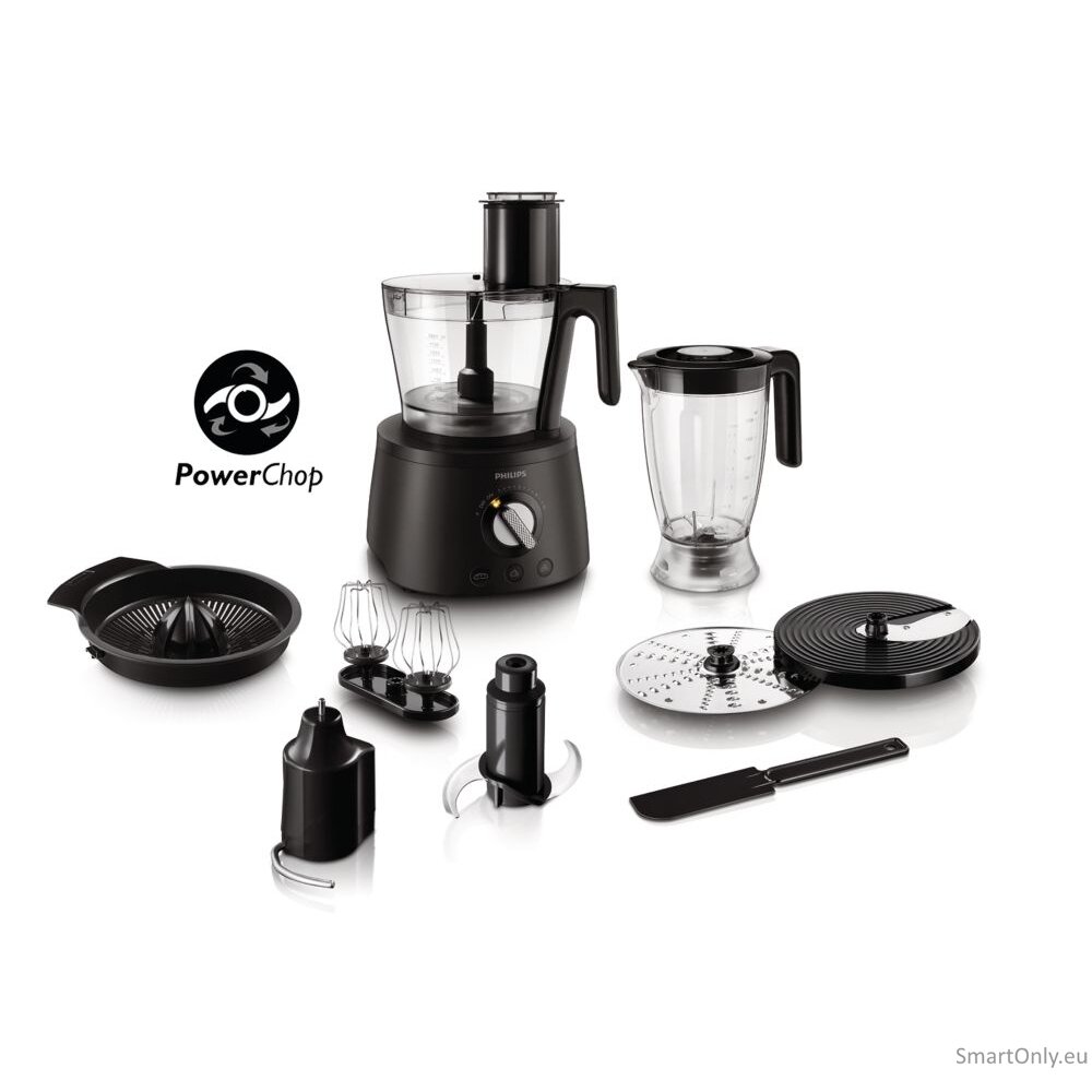 Philips | Avance Collection | Food processor | Food procesor | Bowl capacity 2.2 L | 1000 W | Black 1