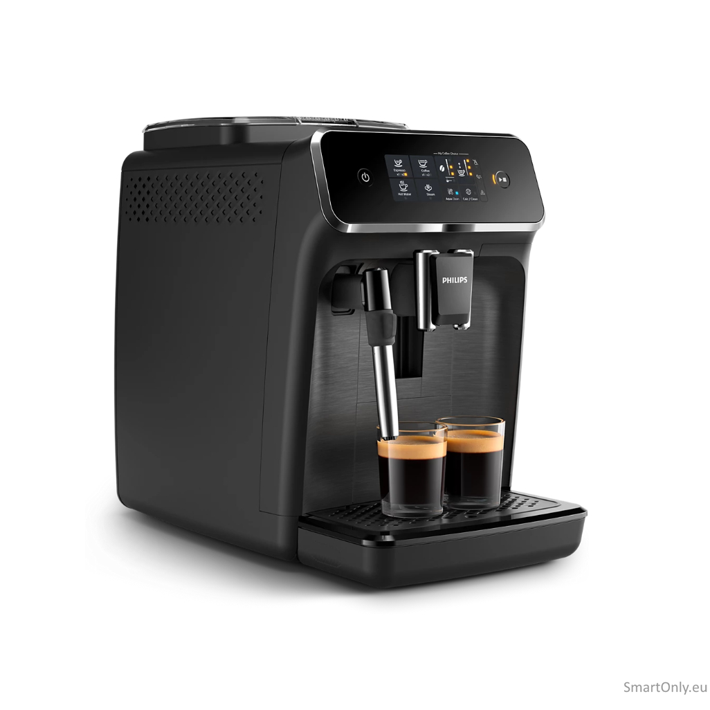 Philips Coffee Maker | EP2220/10 | Pump pressure 15 bar | Built-in milk frother | Automatic | 1500 W | Black 2 Philips Coffee Maker | EP2220/10 | Pump pressure 15 bar | Built-in milk frother | Automatic | 1500 W | Black 2