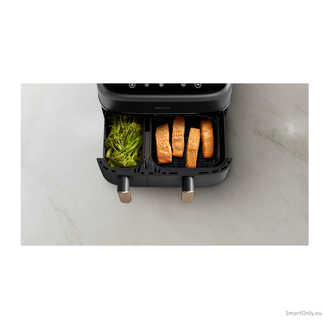 Philips Airfryer | NA352/00 | Power 2750 W | Capacity 9 L | Rapid Air technology | Charcoal Grey/Copper 4 Philips Airfryer | NA352/00 | Power 2750 W | Capacity 9 L | Rapid Air technology | Charcoal Grey/Copper 4