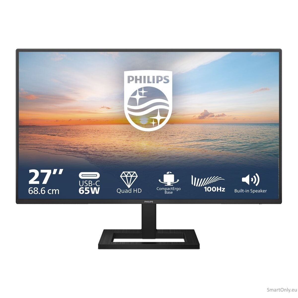 Philips | 27E1N1600AE/00 | 27 " | IPS | 16:9 | 100 Hz | 4 ms | 2560 x 1440 pixels | 350 cd/m² | HDMI ports quantity 1 | Warranty 36 month(s) 48 Philips | 27E1N1600AE/00 | 27 " | IPS | 16:9 | 100 Hz | 4 ms | 2560 x 1440 pixels | 350 cd/m² | HDMI ports quantity 1 | Warranty 36 month(s) 48