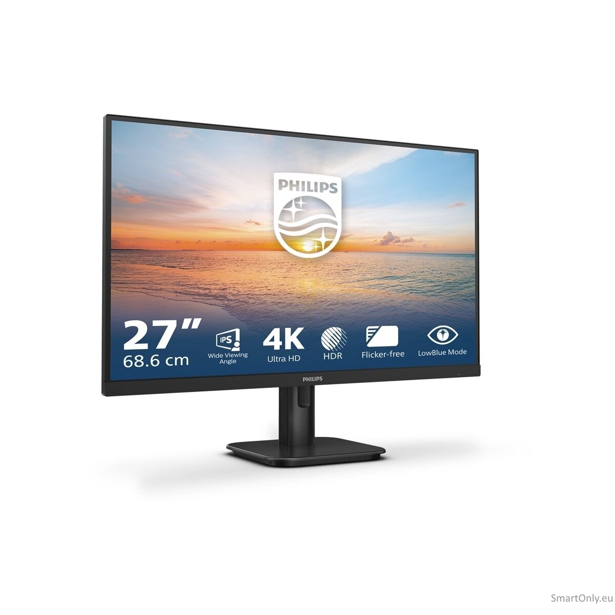 Philips | 27E1N1800A/00 | 27 " | IPS | 16:9 | 60 Hz | 4 ms | 3840 x 2160 pixels | 350 cd/m² | HDMI ports quantity 2 | Black 37