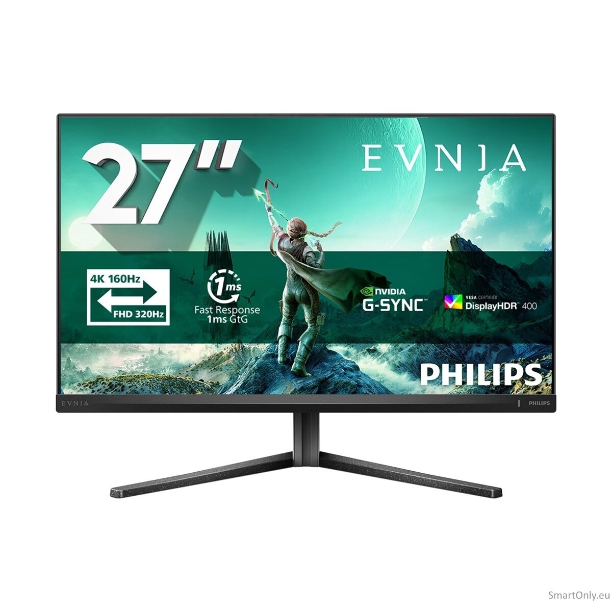 Philips | 27M2N3800A/00 | 27 " | Fast IPS | 4K UHD | 16:9 | 160 Hz | 1 ms | 3840 x 2160 pixels | 350 cd/m² | HDMI ports quantity 2 | Charcoal 39 Philips | 27M2N3800A/00 | 27 " | Fast IPS | 4K UHD | 16:9 | 160 Hz | 1 ms | 3840 x 2160 pixels | 350 cd/m² | HDMI ports quantity 2 | Charcoal 39