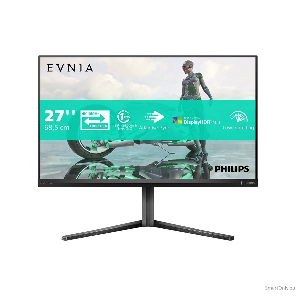 Philips | 27M2N3800A/00 | 27 " | Fast IPS | 4K UHD | 16:9 | 160 Hz | 1 ms | 3840 x 2160 pixels | 350 cd/m² | HDMI ports quantity 2 | Charcoal 10 Philips | 27M2N3800A/00 | 27 " | Fast IPS | 4K UHD | 16:9 | 160 Hz | 1 ms | 3840 x 2160 pixels | 350 cd/m² | HDMI ports quantity 2 | Charcoal 10