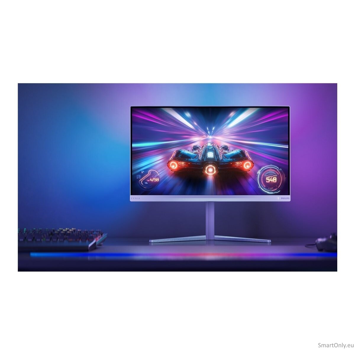 Philips 27M2N5901A/00 | 27 " | Fast IPS | UHD | 16:9 | 160 Hz | 1 ms | 3840 x 2160 pixels | 350 cd/m² | HDMI ports quantity 2 | White 10
