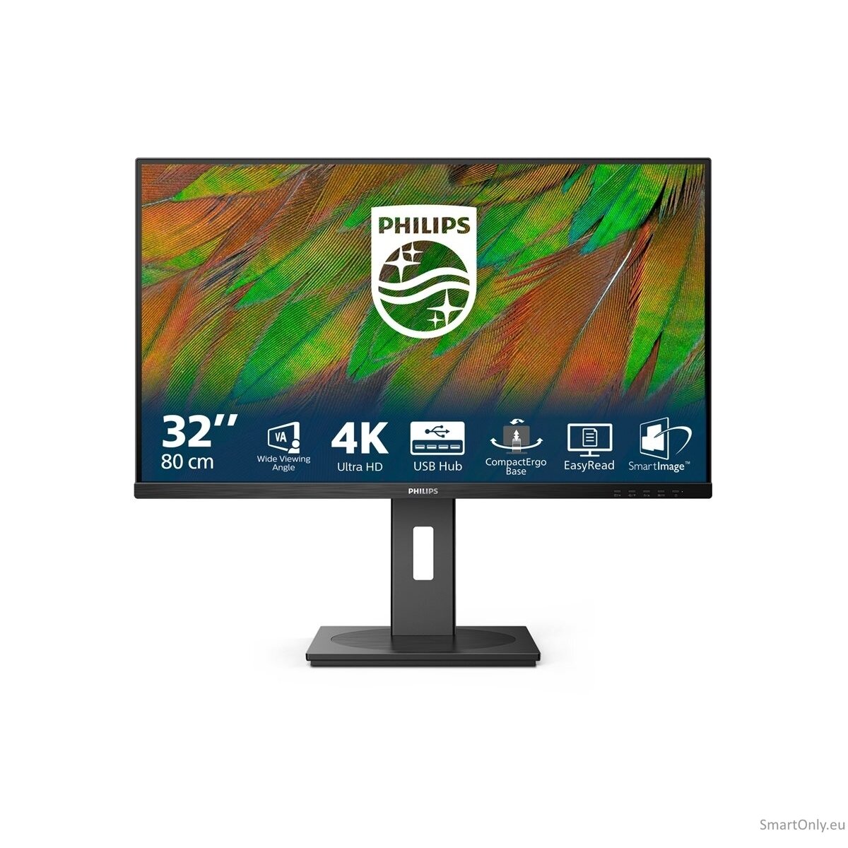 Philips | 32B1N3800/00 | 32 " | VA | 16:9 | 60 Hz | 4 ms | 3840 x 2160 pixels | 350 cd/m² | HDMI ports quantity 2 | Black 16 Philips | 32B1N3800/00 | 32 " | VA | 16:9 | 60 Hz | 4 ms | 3840 x 2160 pixels | 350 cd/m² | HDMI ports quantity 2 | Black 16