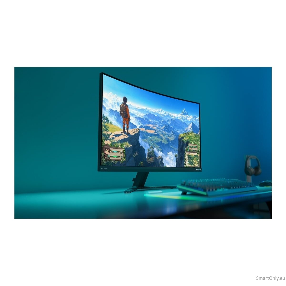 Philips | 32M2C3500L/00 | 32 " | VA | QHD | 16:9 | 180 Hz | 1 ms | 2560 x 1440 pixels | 300 cd/m² | HDMI ports quantity 2 | Warranty 24 month(s) 61