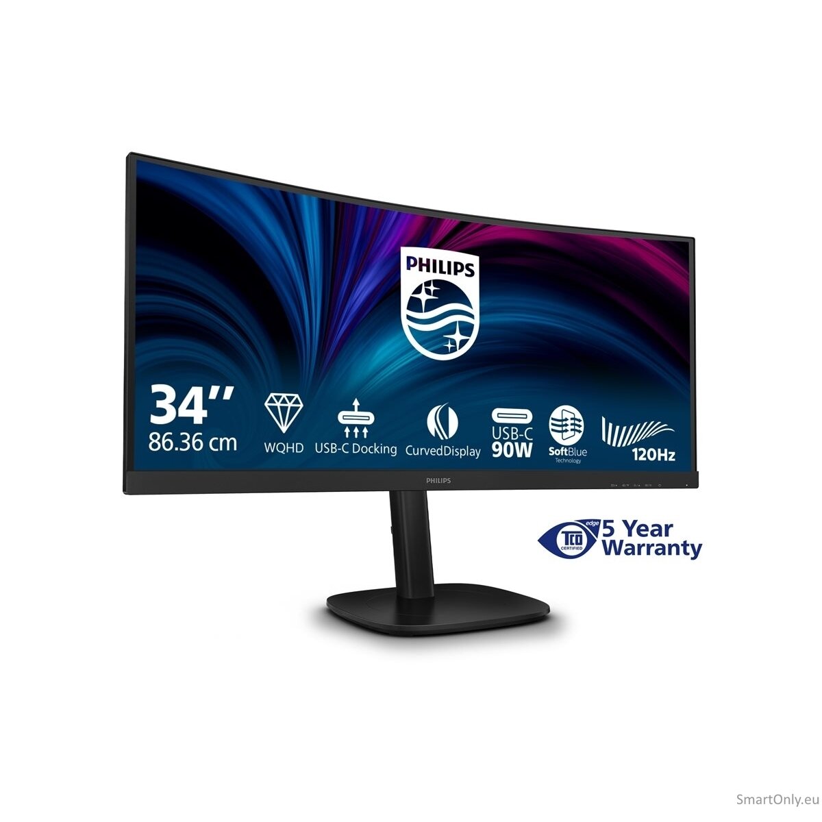 Philips | 34B2U3600C/00 | 34 " | VA | 21:9 | 60 Hz | 4 ms | 3440 x 1440 pixels | 300 cd/m² | HDMI ports quantity 1 | Black 19 Philips | 34B2U3600C/00 | 34 " | VA | 21:9 | 60 Hz | 4 ms | 3440 x 1440 pixels | 300 cd/m² | HDMI ports quantity 1 | Black 19